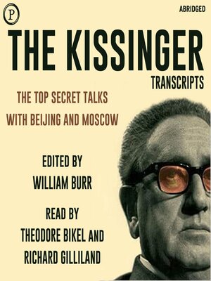 cover image of The Kissinger Transcripts